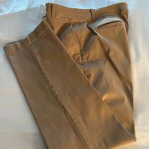 Talbots Straight Leg Chinos, Khaki, Size 12